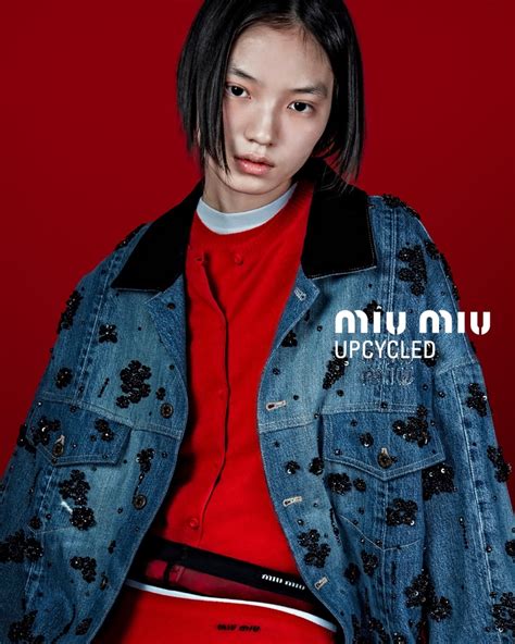 is miu miu sustainable|upcycled by miu.